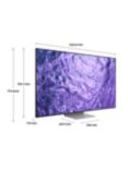 Samsung QE55QN700C (2023) Neo QLED HDR 8K Ultra HD Smart TV, 55 inch with TVPlus & Dolby Atmos, Titan Black