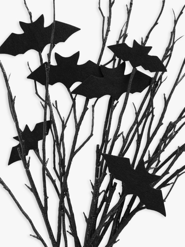 John Lewis Halloween Bat Twig Branches