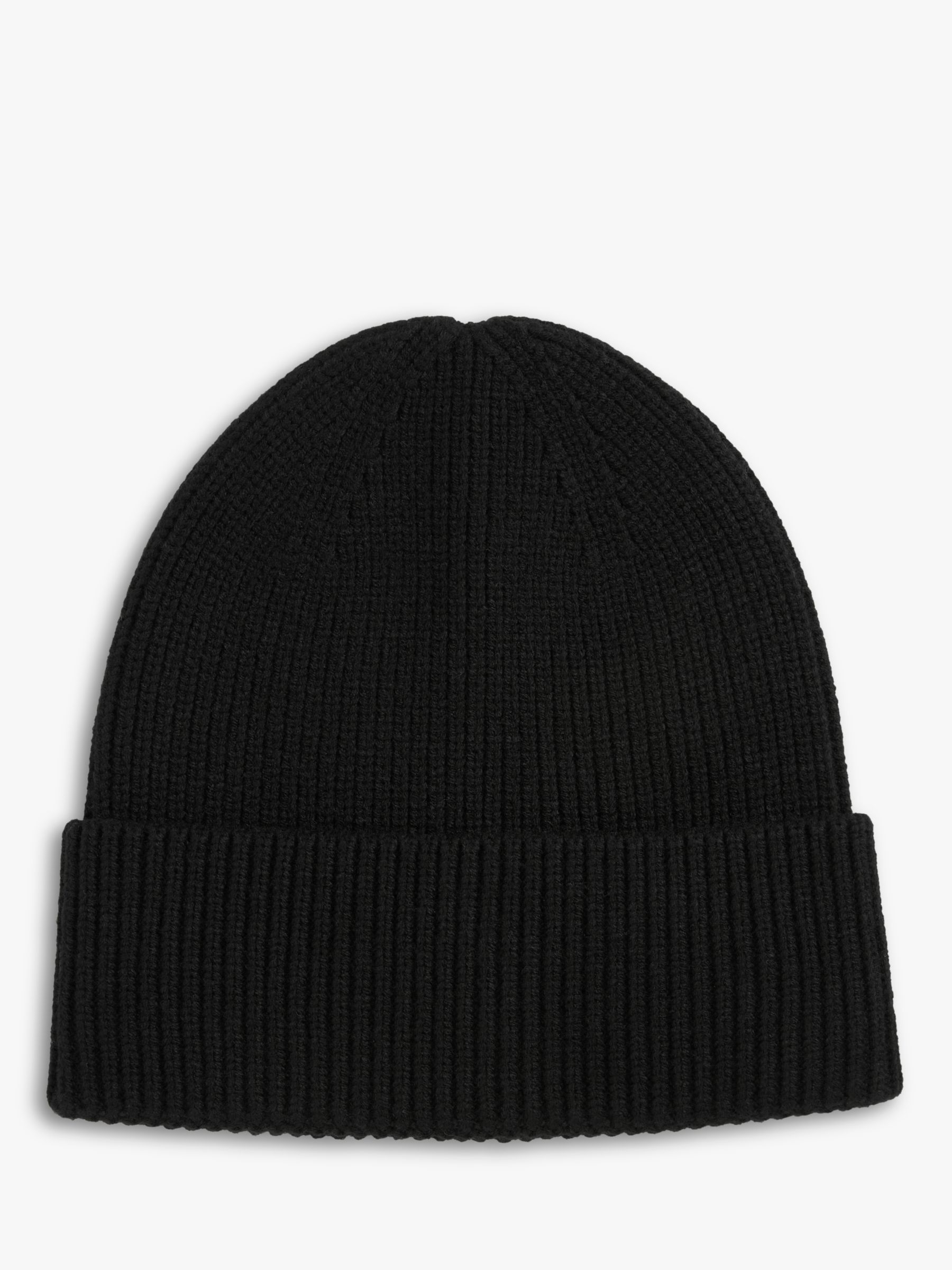 John Lewis ANYDAY Knitted Beanie, Black