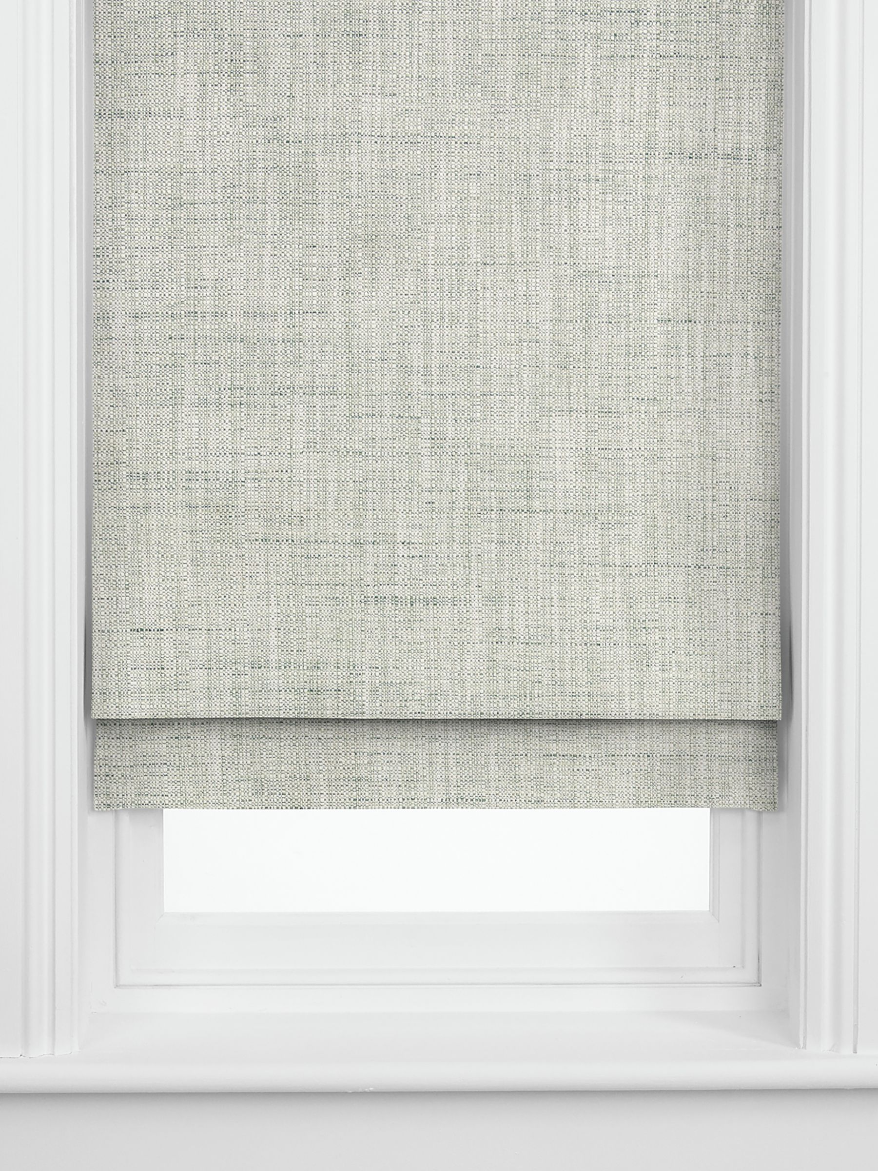 John Lewis Tonal Weave Made to Measure Curtains, Myrtle Green/Avocado