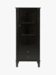 Laura Ashley Henshaw Display Storage Cabinet, Black