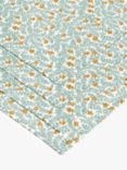 John Lewis ANYDAY Floral Table Napkins, Set of 4, Blue/Yellow