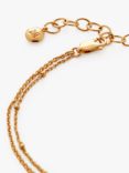 Monica Vinader Beaded Double Chain Anklet