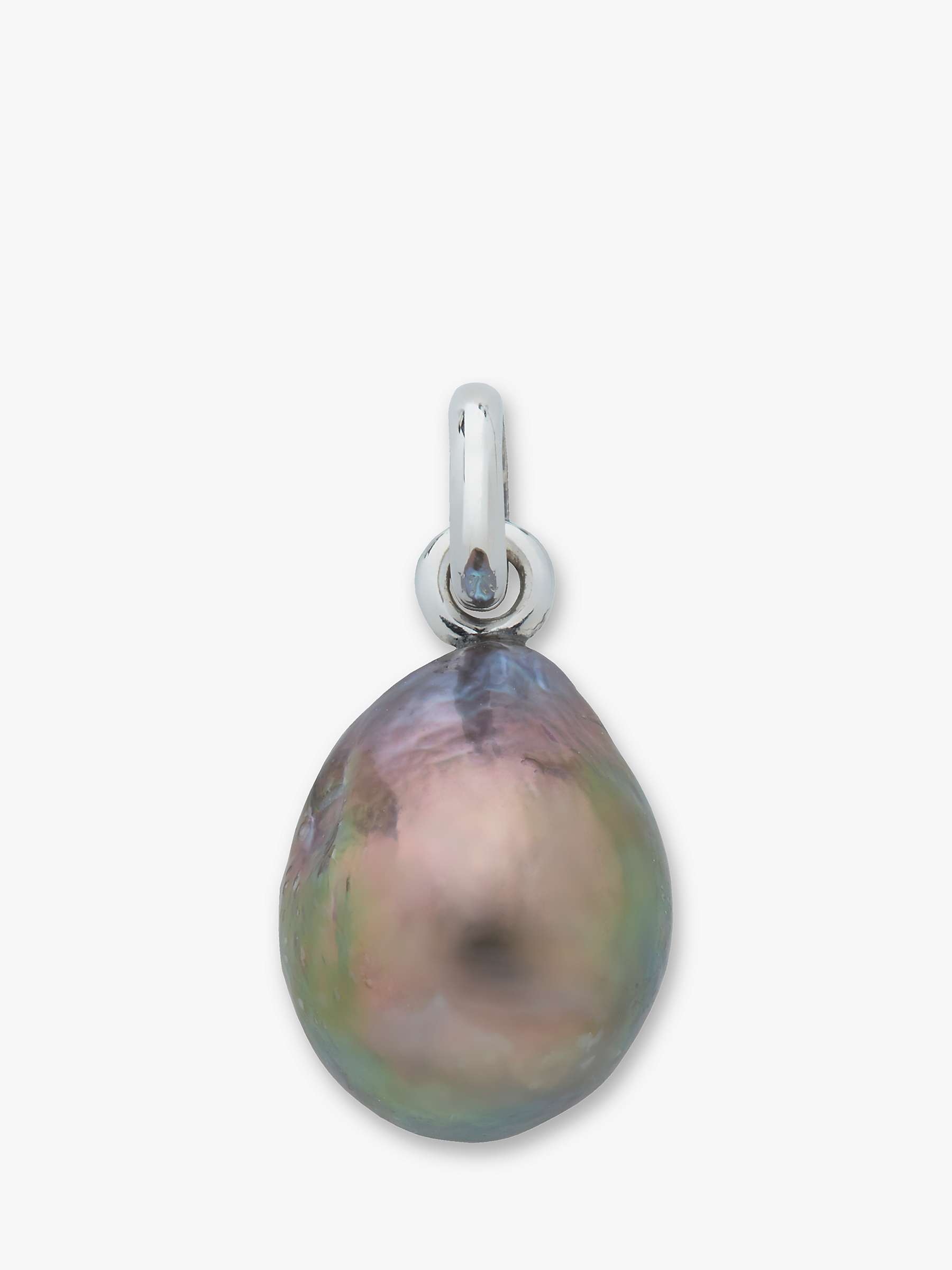Buy Monica Vinader Nura Baroque Pearl Pendant Online at johnlewis.com