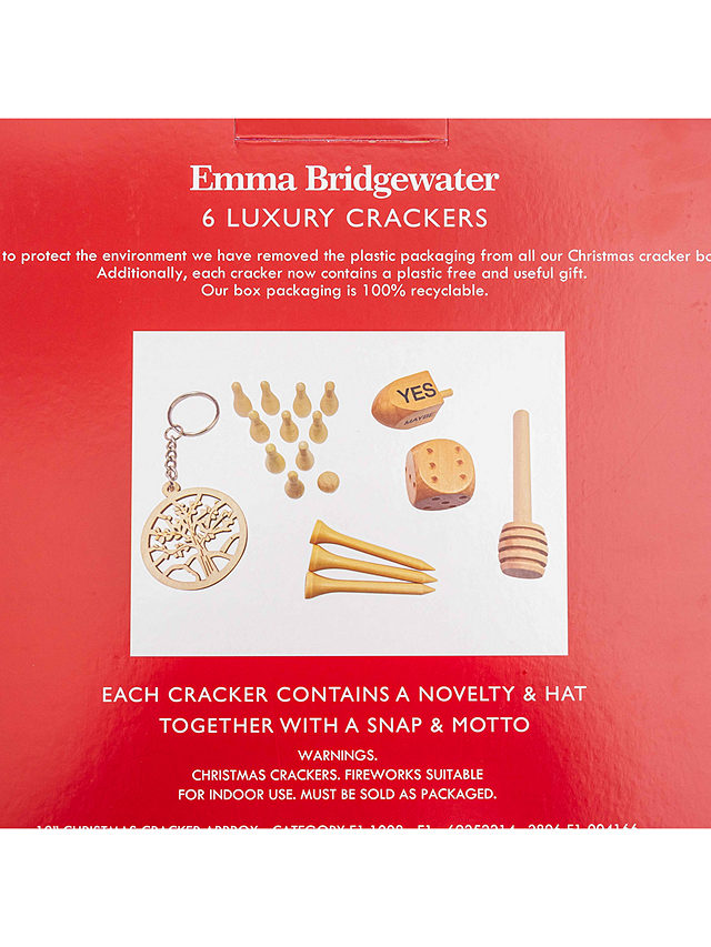 Emma Bridgewater Christmas Celebration Christmas Crackers, Pack of 6