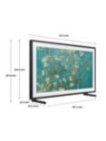 Samsung The Frame (2023) QLED Full HD Art Mode TV with Slim Fit Wall Mount, 32 inch