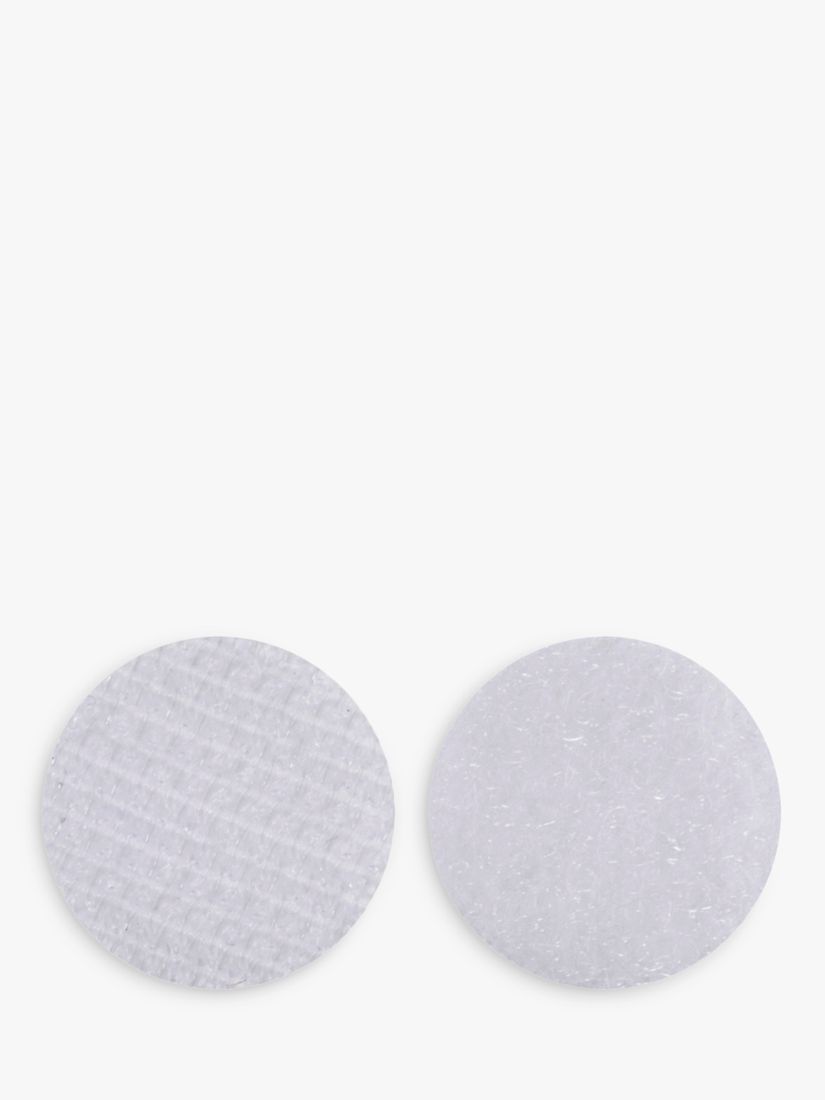 VELCRO Brand Hook and Loop Mini Dots 16mm White 15 Pack