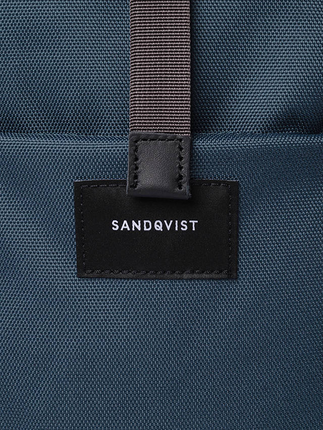 Sandqvist Ilon Rolltop Backpack, Steel Blue