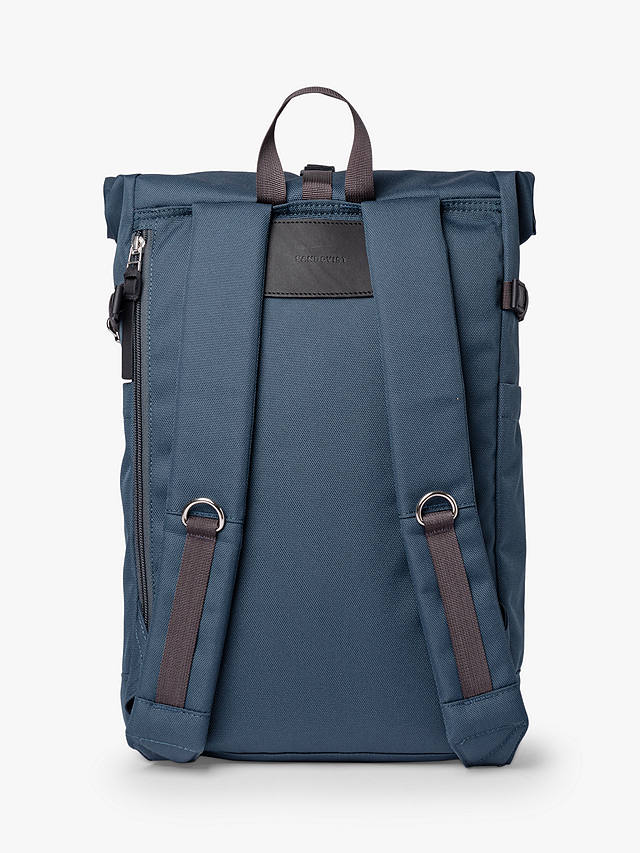 Sandqvist Ilon Rolltop Backpack, Steel Blue