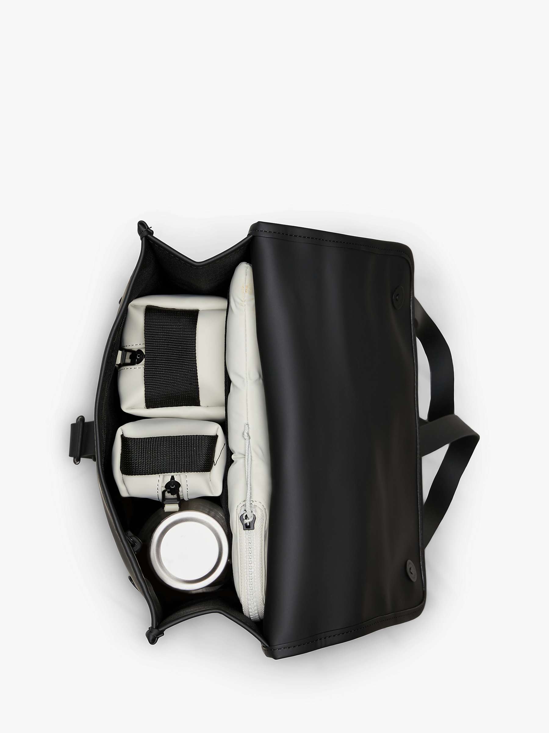 Buy Rains Classic Mini Backpack, Black Online at johnlewis.com