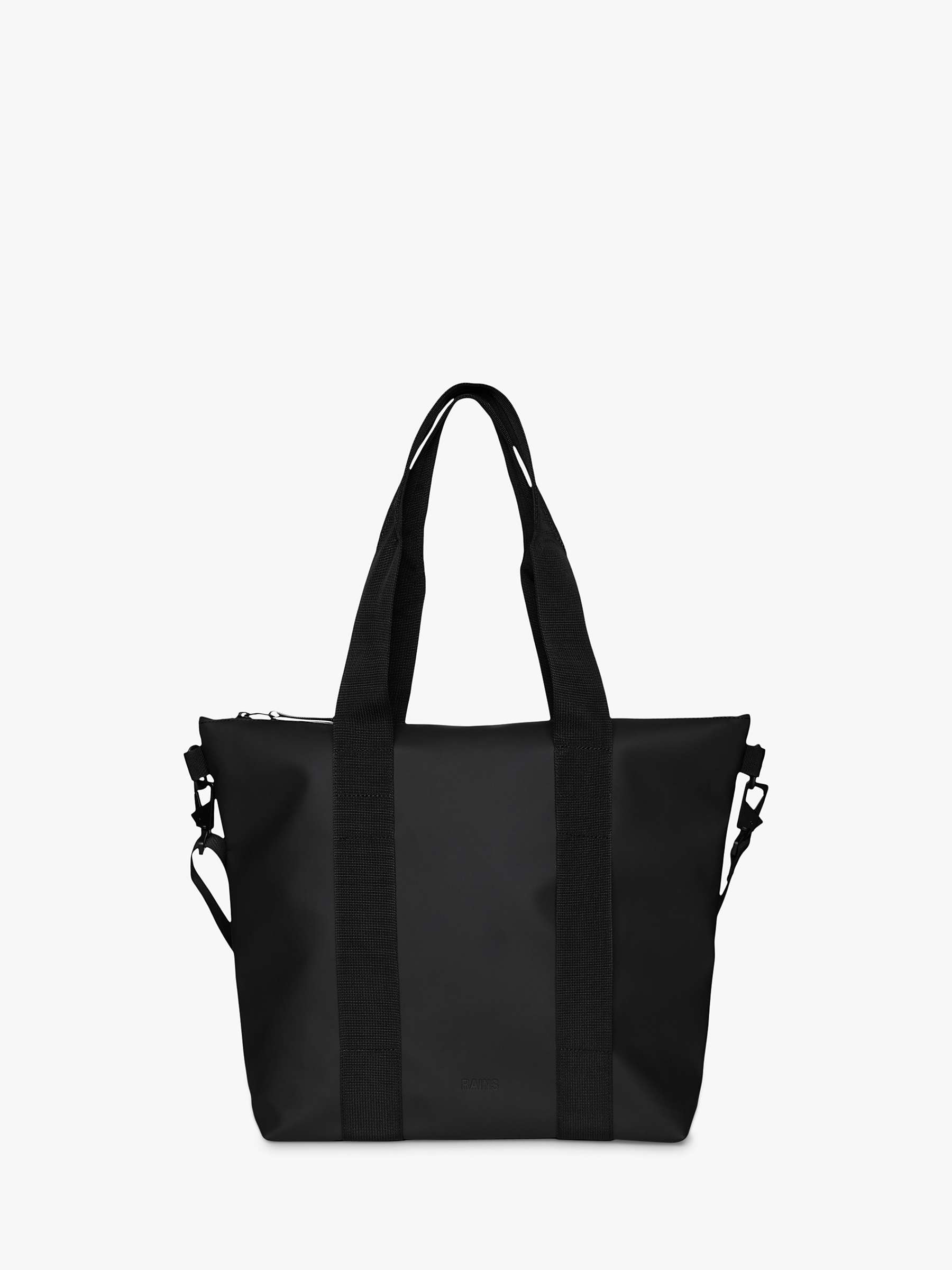 Buy Rains Mini Tote Bag, Black Online at johnlewis.com