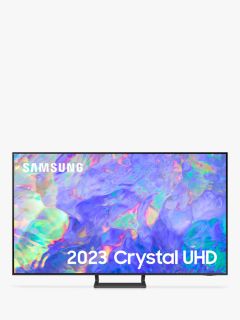 Samsung UE65CU8500 (2023) LED HDR 4K Ultra HD Smart TV, 65 inch with TVPlus, Titan Grey