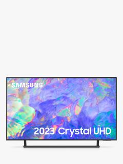 Samsung UE50CU8500 (2023) LED HDR 4K Ultra HD Smart TV, 50 inch with TVPlus, Titan Grey