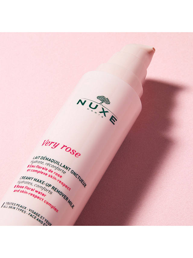 NUXE Very Rose Creamy Make Up Remover Milk, 200ml 2