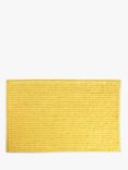 John Lewis ANYDAY Recycled Polyester Quick Dry Bobble Bath Mat, Sunshine Yellow