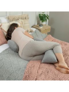 DreamGenii Pregnancy Support Pillow, Grey