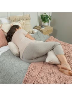 DreamGenii Pregnancy Support Pillow, Beige