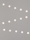 John Lewis 160 LED Frosted Snowball Lights, L16m