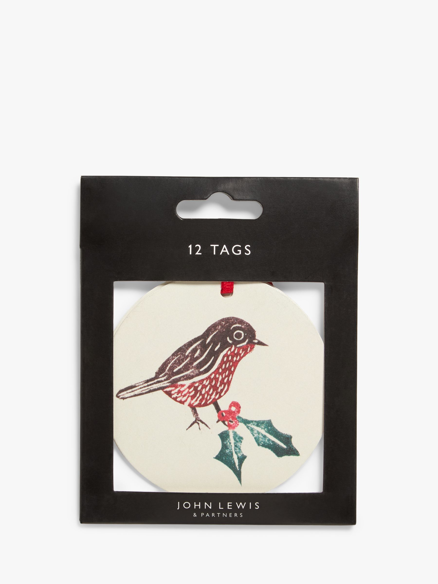 Robin Christmas Gift Tags Present Labels Cozy Christmas 