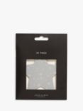 John Lewis Beyond Christmas Silver Star Gift Tags, Pack of 10
