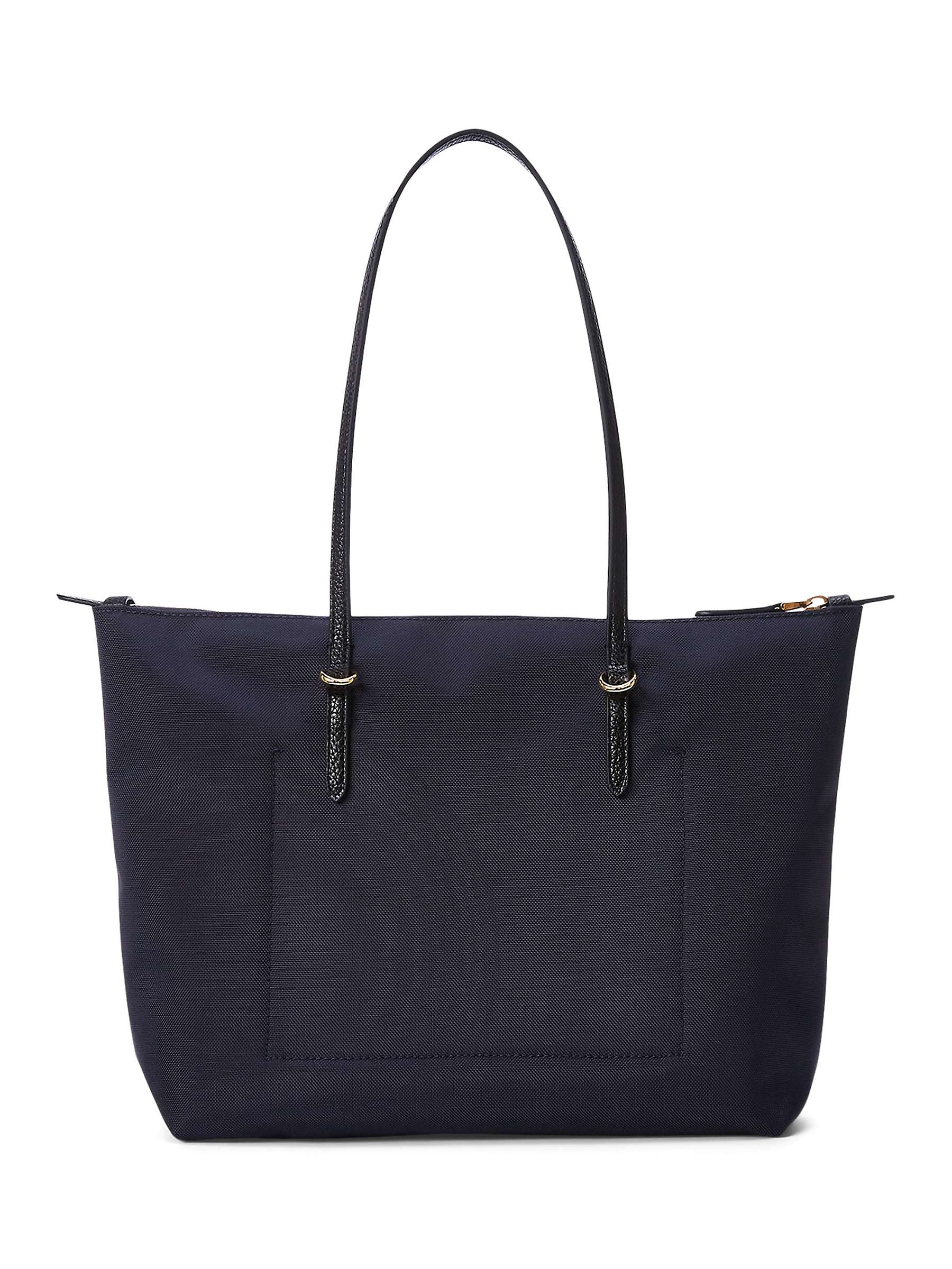 Buy Lauren Ralph Lauren Keaton 26 Shopper Bag, French Navy Online at johnlewis.com
