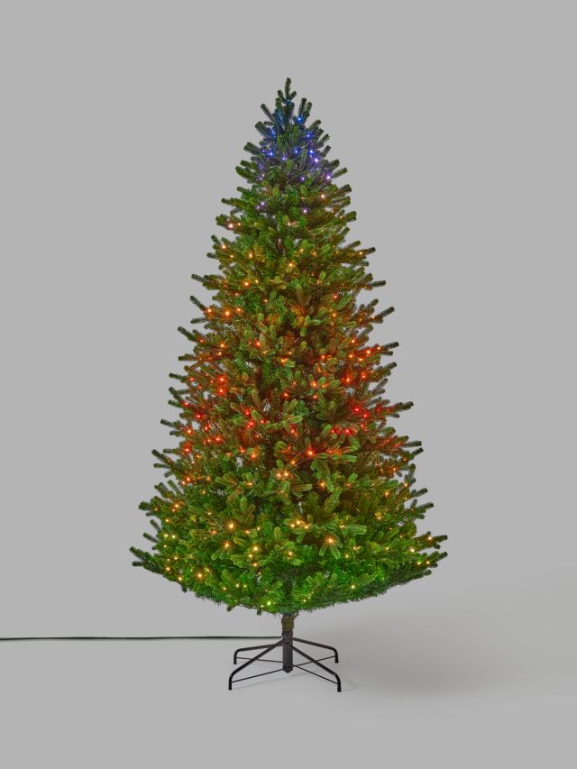 Modern Artficial Wire Decorated Christmas tree 3D model