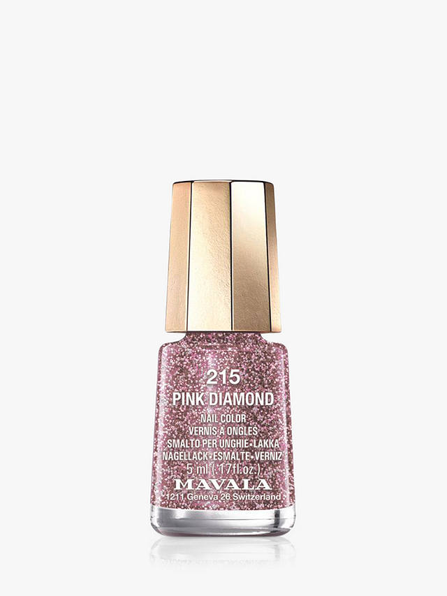 Mavala Mini Colour Nail Polish - Glitter, 215 Pink Diamond 1