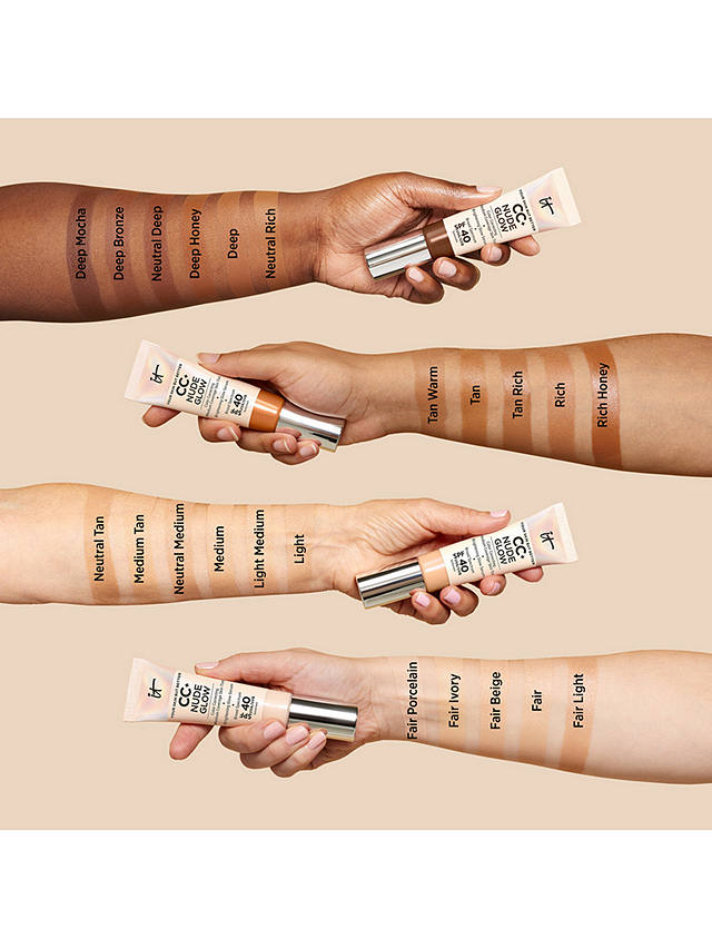 IT Cosmetics Your Skin But Better CC+ Nude Glow with SPF 40, Tan Warm 3