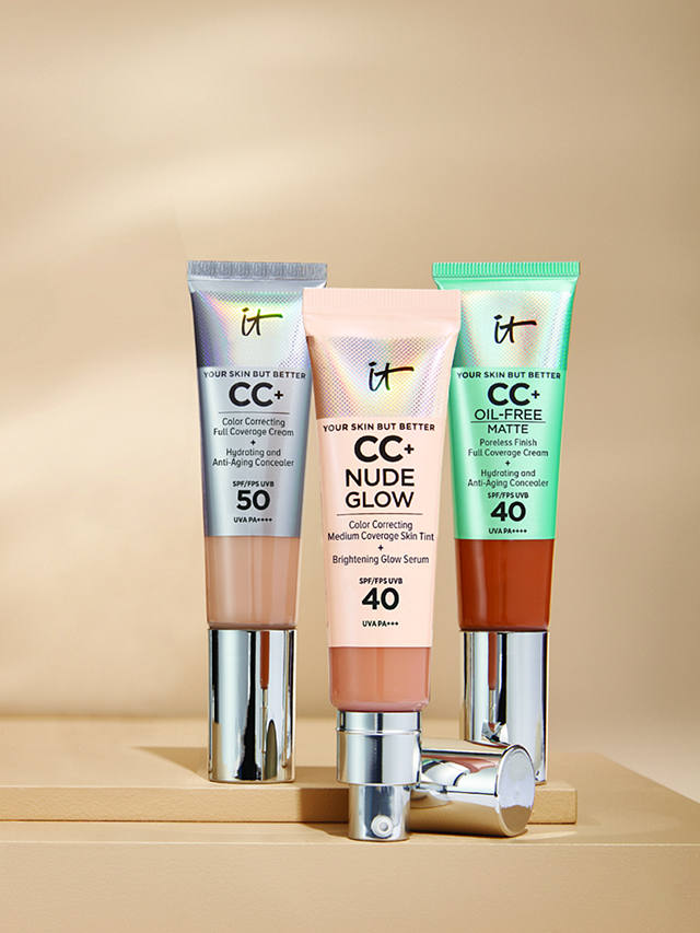 IT Cosmetics Your Skin But Better CC+ Nude Glow with SPF 40, Tan Warm 10