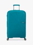 American Tourister Starvibe 77cm Expandable 4-Wheel Large Suitcase, Verdigris