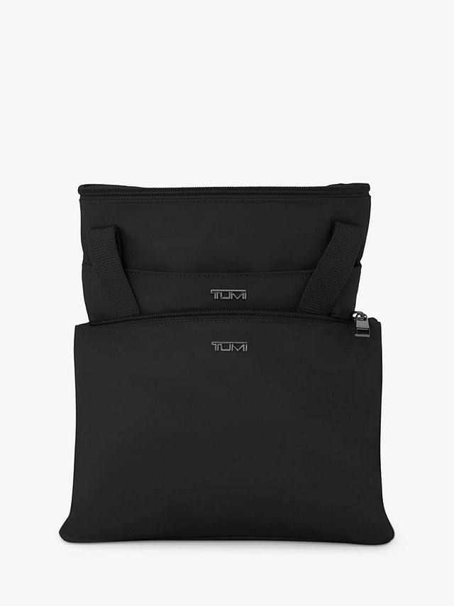 Tumi Just In Case Tote Foldable Tote Bag, Black/Gunmetal