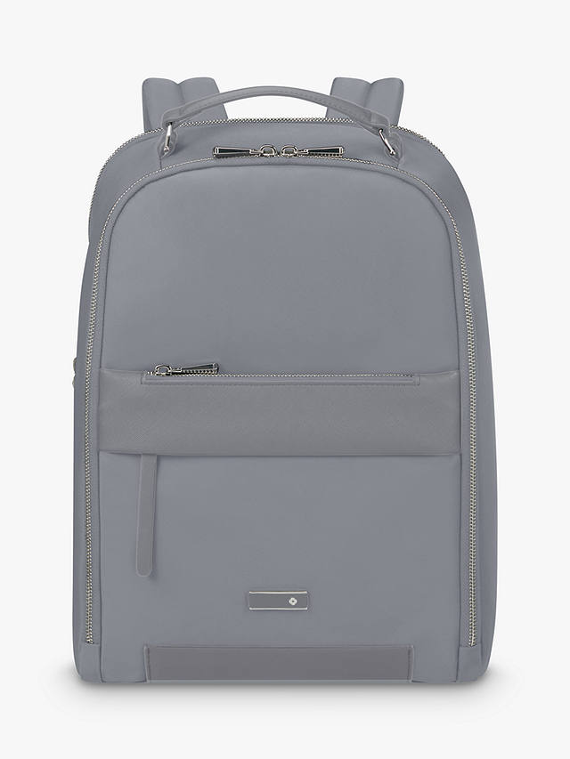 Samsonite Zalia 3.0 14.1" Recycled Laptop Backpack, Silver Grey