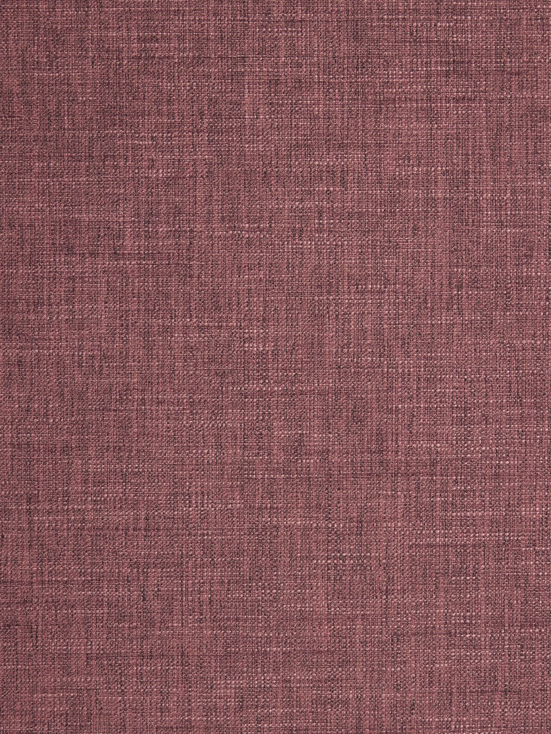 John Lewis Tonal Weave Made to Measure Curtains, Damson