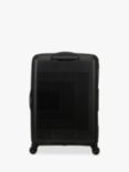 American Tourister Aerostep 4-Wheel 67cm Expandable Medium Suitcase, Black