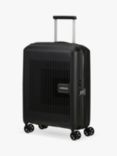 American Tourister Aerostep 4-Wheel 55cm Expandable Cabin Case, Black