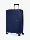 American Tourister Summer Hit 4-Wheel 76cm Large Suitcase, Navy