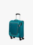 American Tourister Pulsonic 4-Wheel 55cm Expandable Cabin Case