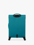 American Tourister Pulsonic 4-Wheel 68cm Expandable Medium Suitcase, Stone Teal