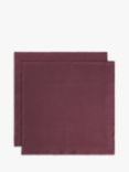 John Lewis GOTS Organic Linen Napkins, Set of 2