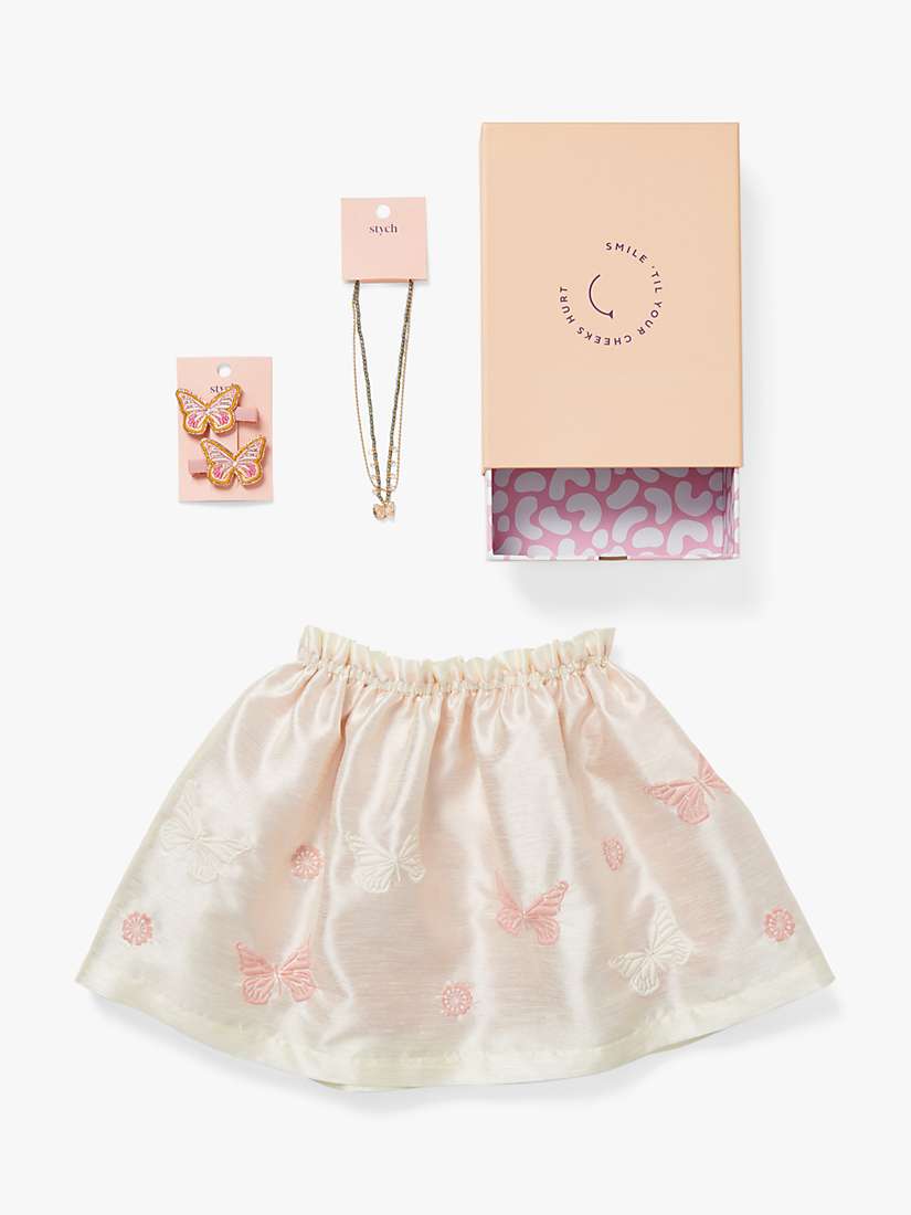 Buy Stych Kids' Butterfly Skirt Gift Set, Multi Online at johnlewis.com
