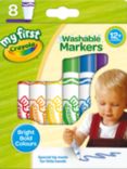 Crayola My First Washable Markers, Pack of 8