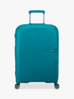 American Tourister Starvibe 4-Wheel 67cm Expandable Medium Suitcase, Verdigris