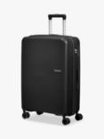 American Tourister Summer Hit 4-Wheel 66cm Medium Suitcase, Black
