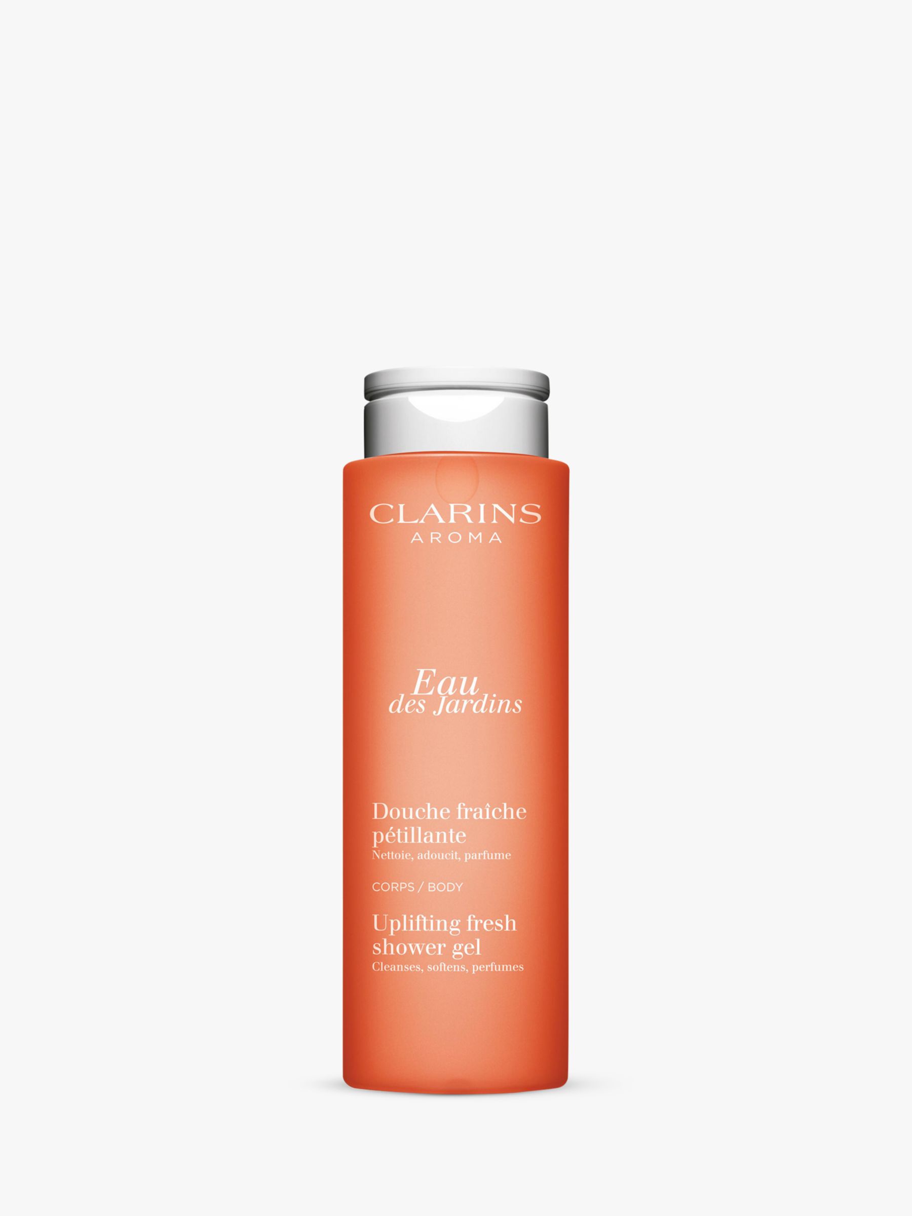 Clarins Eau des Jardins Uplifting Fresh Shower Gel, 200ml
