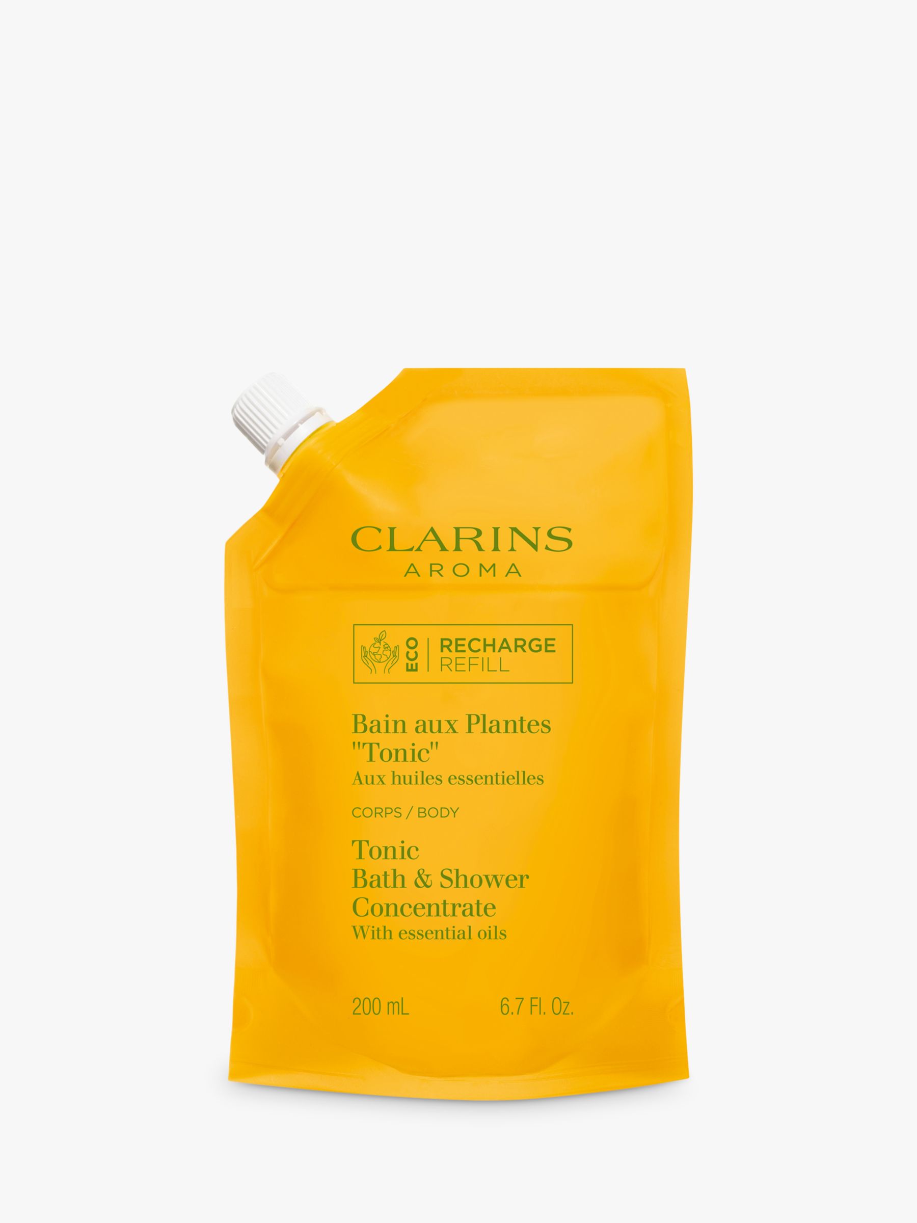 Clarins Tonic Bath & Shower Concentrate Eco Refill, 200ml