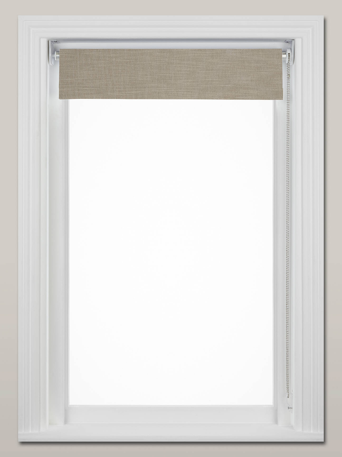 John Lewis Lima Made to Measure Daylight Roller Blind, Stone