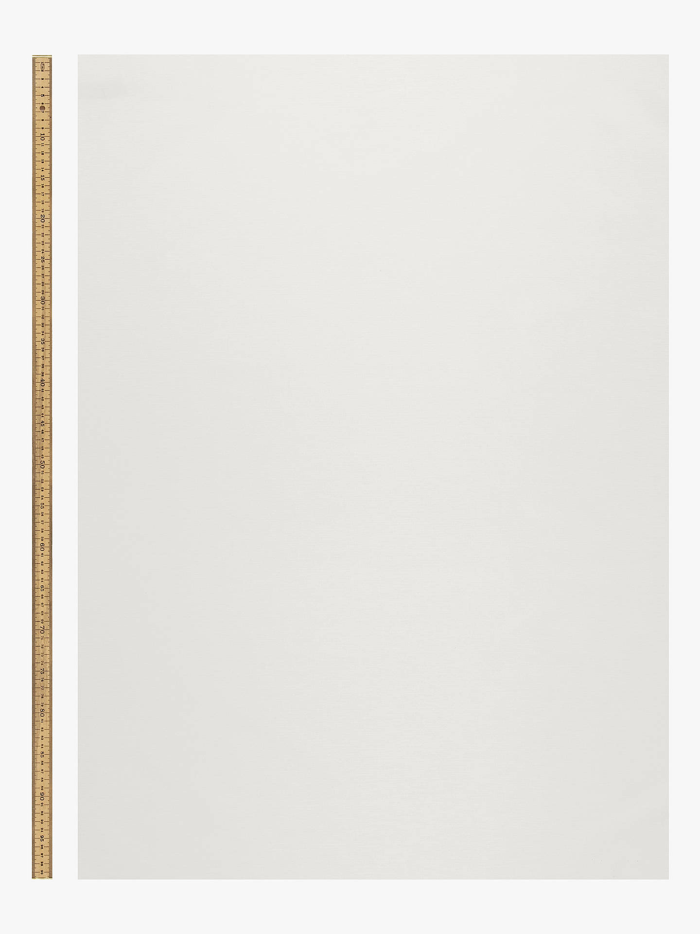 John Lewis Prato Made to Measure Blackout Roller Blind, Pearly White