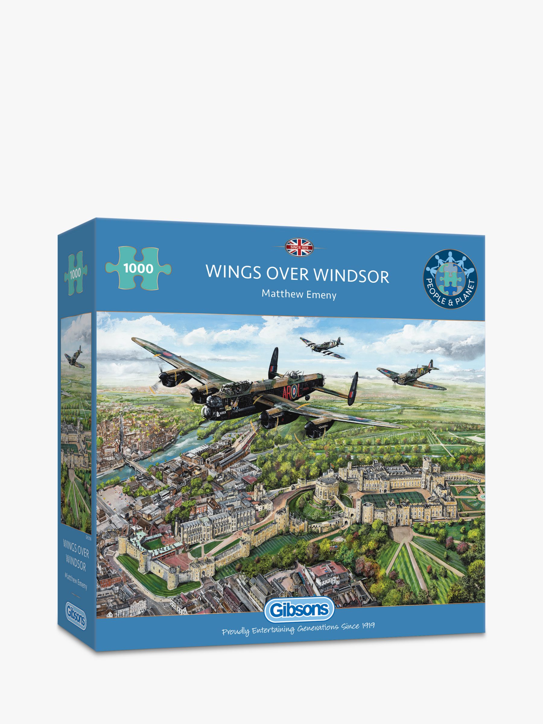 Gibsons Wings Over Windsor Jigsaw Puzzle, 1000 Pieces