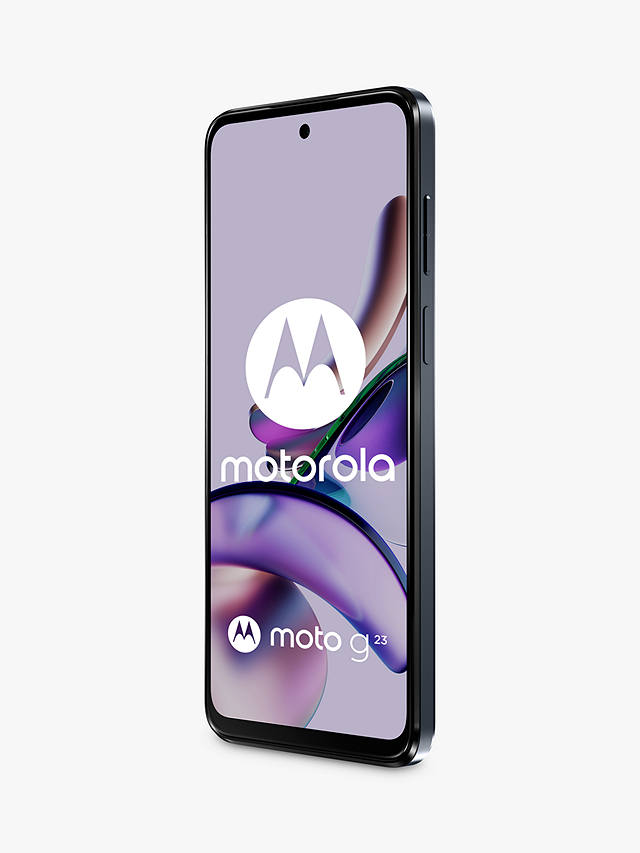 Buy Motorola Moto g23 Smartphone, Android, 8GB RAM, 6.5”, 4G, SIM Free, 128GB, Matte Charcoal Online at johnlewis.com