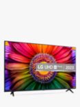 LG 65UR80006LJ (2023) LED HDR 4K Ultra HD Smart TV, 65 inch with Freeview Play/Freesat HD,  Ashed Blue